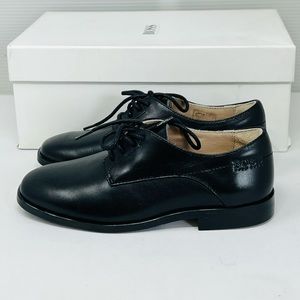 HUGO BOSS**Elegant Black Leather Boys Shoes**EU 27 US 10.5***$190